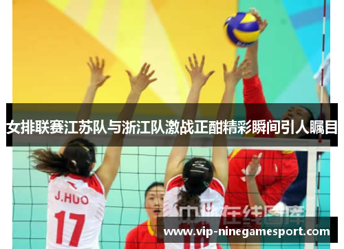 女排联赛江苏队与浙江队激战正酣精彩瞬间引人瞩目