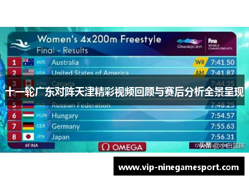 十一轮广东对阵天津精彩视频回顾与赛后分析全景呈现